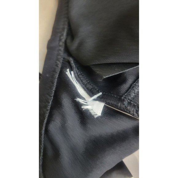 Women's Mesh Front One Piece Swimsuit Shade & Shore Black Small - Picture 6 of 7